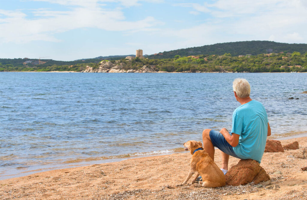 La-Corse du Sud avec son Chien